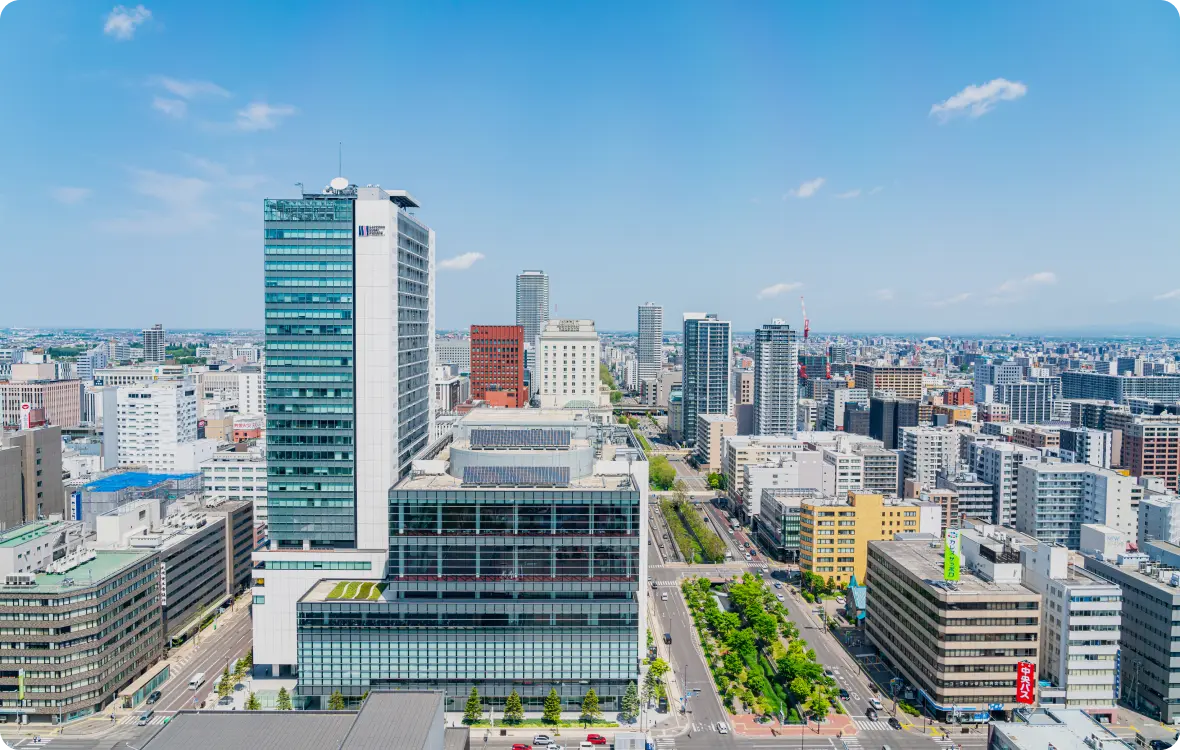 札幌の街並み